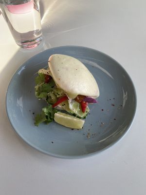 Bao bun appetizer   at RoseHip Bistro - Pylimo in Vilnius