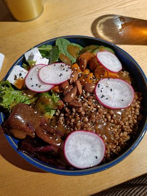 Buckwheat bowl. Amazing at RoseHip Bistro - Pylimo in Vilnius
