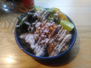 Mexican bowl at RoseHip Bistro - Pylimo in Vilnius