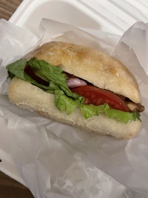 Tempeh Sandwich from Rosehip Bistro, Vilnius  at RoseHip Bistro - Pylimo in Vilnius