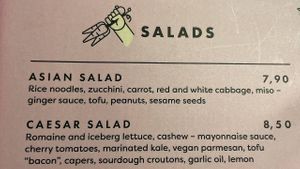 Salads  at RoseHip Bistro - Pylimo in Vilnius