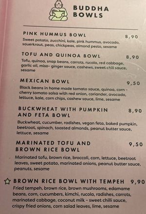 Bowls  at RoseHip Bistro - Pylimo in Vilnius