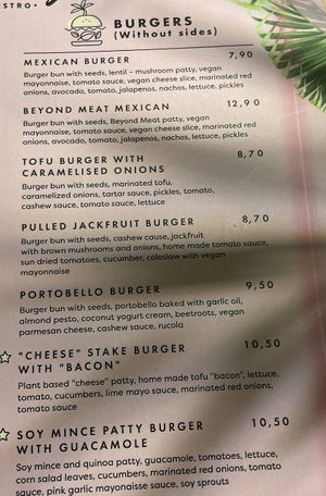 Burgers  at RoseHip Bistro - Pylimo in Vilnius