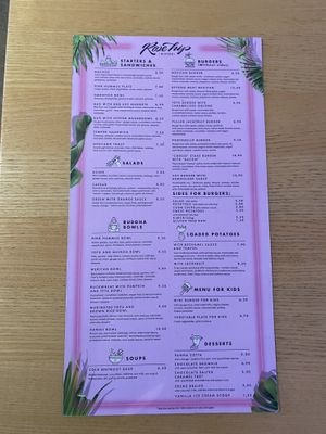 Menu   at RoseHip Bistro - Pylimo in Vilnius