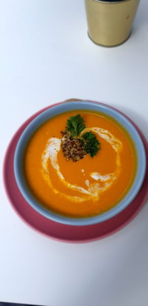 Lunch offer – soup at RoseHip Bistro - Pylimo in Vilnius