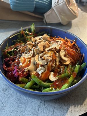 Tofu & Quinoa bowl -  very good   at RoseHip Bistro - Pylimo in Vilnius