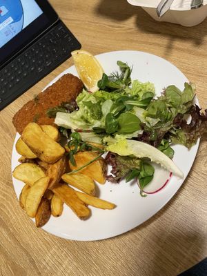 Fish and chips   at RoseHip Bistro - Pylimo in Vilnius