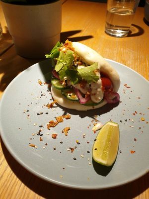 Bao bun at RoseHip Bistro - Pylimo in Vilnius