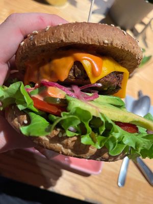 Mexican Burger  at RoseHip Bistro - Pylimo in Vilnius