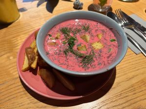 Šaltibarščiai  at RoseHip Bistro - Pylimo in Vilnius