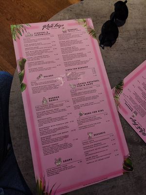 Menu at RoseHip Bistro - Pylimo in Vilnius