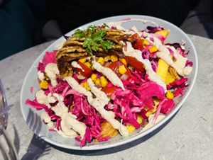 Loaded potatoes   at RoseHip Bistro - Pylimo in Vilnius