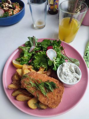 Fish and Chips at RoseHip Bistro - Pylimo in Vilnius