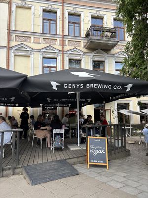 Just a small part of the outdoor area    at RoseHip Bistro - Pylimo in Vilnius