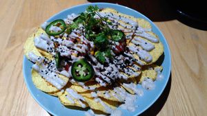 Nachos plate at RoseHip Bistro - Pylimo in Vilnius
