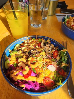 Tempeh bawl at RoseHip Bistro - Pylimo in Vilnius