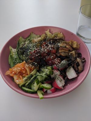 Watermelon Tuna Bowl at RoseHip Bistro - Pylimo in Vilnius