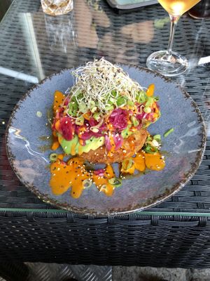 Fried rice at Sushinu AB in Ystad