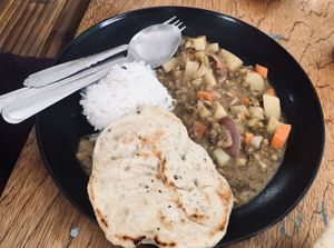 Island curry at Neverland in Cebu