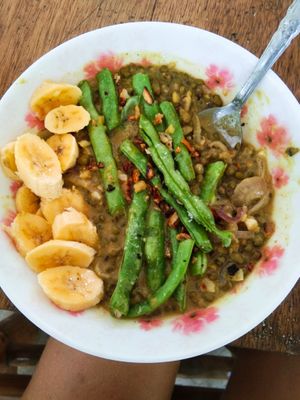 the veggie bowl  at Neverland in Cebu