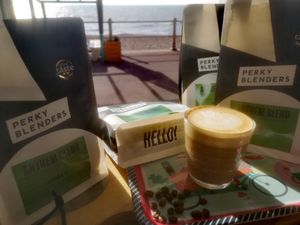 Award winning coffee at Barista and the Shack in Hastings