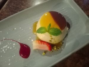 Vegan dessert at Andy's Kitchen in Mildura