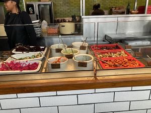 Assembly line  at Brassica in Shaker Heights