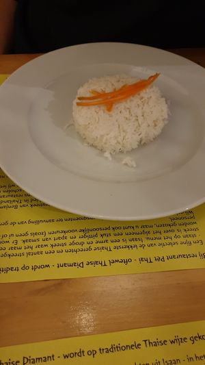 Rice at Pet Thai in Maastricht