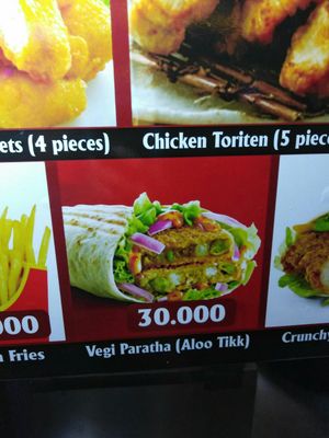 Vegan Paratha at Halal Snack Station - Stall in Ho Chi Minh City