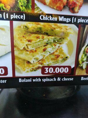Vegetarian Bolani at Halal Snack Station - Stall in Ho Chi Minh City