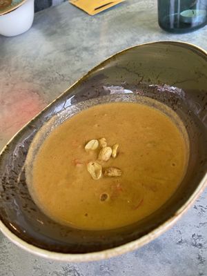 Peanut soup 🥜  at Colors in Wageningen