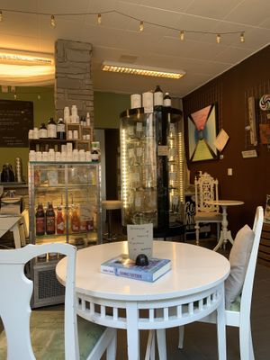 Interior  at Eko-Logiskt konceptcafé in Falkenberg