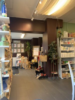 Interior  at Eko-Logiskt konceptcafé in Falkenberg