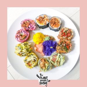 🌈 at Plant Based Sushi in Amsterdam