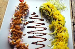 ☺ at Plant Based Sushi in Amsterdam