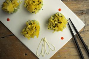 ☺ at Plant Based Sushi in Amsterdam