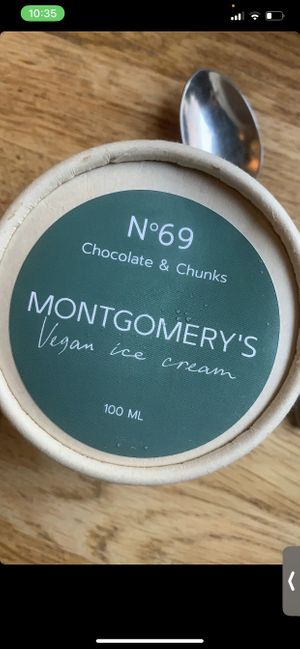 Ice cream tasted great. at Plant Based Sushi in Amsterdam