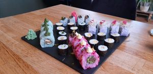 Sushi box for 2 at Plant Based Sushi in Amsterdam