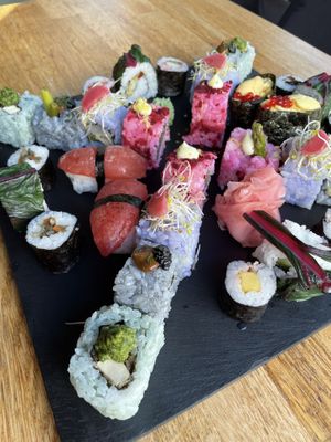   at Plant Based Sushi in Amsterdam