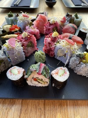   at Plant Based Sushi in Amsterdam