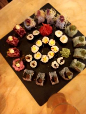  at Plant Based Sushi in Amsterdam