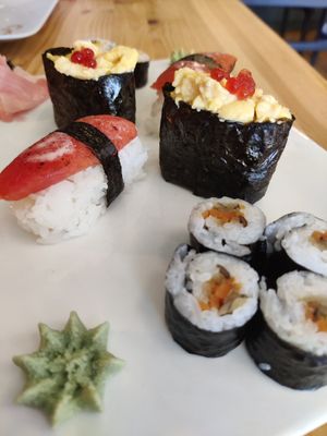  at Plant Based Sushi in Amsterdam