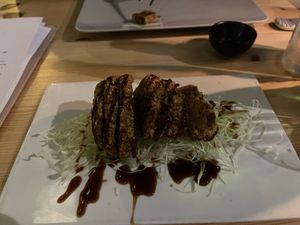 Katsu Seitan  at Plant Based Sushi in Amsterdam