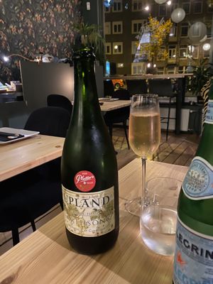 All the alcohol is vegan too   at Plant Based Sushi in Amsterdam