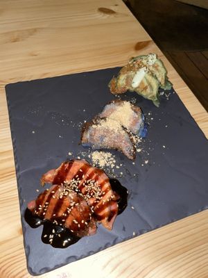 Gyoza  at Plant Based Sushi in Amsterdam