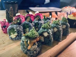   at Plant Based Sushi in Amsterdam
