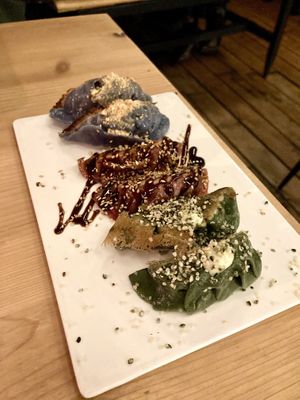 Gyoza #Veganuary at Plant Based Sushi in Amsterdam