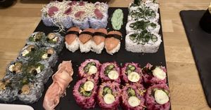   at Plant Based Sushi in Amsterdam