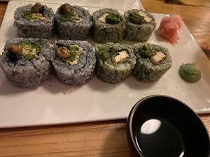   at Plant Based Sushi in Amsterdam