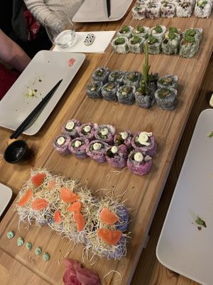 Sushi!  at Plant Based Sushi in Amsterdam